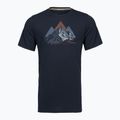 Men's T-shirt Smartwool Peak Bagger Active SS Graphic Tee navy