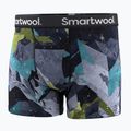 Men's thermal boxer briefs Smartwool Merino Print Boxer Brief Boxed blue sum sector