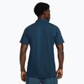 Men's tennis polo shirt Nike Court Dri-Fit Advantage armory navy / white / white 3