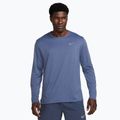 Men's Nike Miler Dri-Fit UV diffused blue running longsleeve