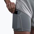Women's shorts Nike One Dri-Fit High-Waisted 3" 2In1 smoke grey/heather 6