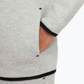 Children's Nike Sportswear Tech Fleece Full-Zip sweatshirt dark grey heather/black/black 7