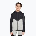 Children's sweatshirt Nike Sportswear Tech Fleece Full Zip dark grey heather/black/black/black