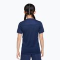 Children's football T-shirt Nike Academy Dri-Fit Jr midnight navy/midnight navy/white/white 3