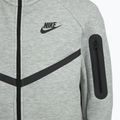 Children's sweatshirt Nike Sportswear Tech Fleece Full-Zip dark grey heather/black/black 11
