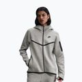 Women's sweatshirt Nike Sportswear Tech Fleece Windrunner dark grey heather/black