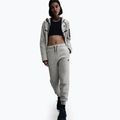 Women's trousers Nike Sportswear Tech Fleece Mid-Rise dark grey heather/black 2