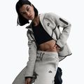 Women's trousers Nike Sportswear Tech Fleece Mid-Rise dark grey heather/black 4