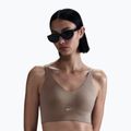 Training bra Nike Alate Medium Support Longline mink brown/white