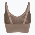 Training bra Nike Alate Medium Support Longline mink brown/white 9