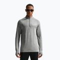 Men's running sweatshirt Nike Stride 1/4 Zip Dri-Fit smoke grey/heather