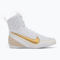 Nike Machomai 3 white/metallic gold boxing shoes 2