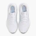 Nike Run Defy women's running shoes white / pure platinum / black 7