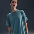 Women's T-shirt Nike One Relaxed Dri-Fit smokey blue/black 12