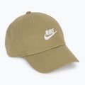 Baseball cap Nike Club Unstructured Futura Wash parachute beige/white
