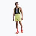 Men's running shorts Nike Fast Dri-Fit Brief Lined 3" light lemon twist/black 2