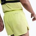 Men's running shorts Nike Fast Dri-Fit Brief Lined 3" light lemon twist/black 5