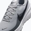 Men's running shoes Nike Revolution 8 light smoke grey/smoke grey/white/black 8