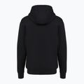 Men's sweatshirt Nike Club Pullover Hoodie black/black/white 7