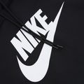 Men's sweatshirt Nike Club Pullover Hoodie black/black/white 8