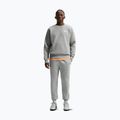 Men's trousers Nike Club Cuffed Brushed dark grey heather/light smoke grey/white 2