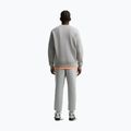 Men's trousers Nike Club Cuffed Brushed dark grey heather/light smoke grey/white 3