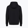 Men's sweatshirt Nike Club Pullover Hoodie black/black/white 7