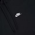 Men's sweatshirt Nike Club Pullover Hoodie black/black/white 8
