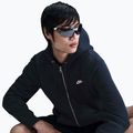 Men's sweatshirt Nike Club Full Zip Hoodie obsidian/obsidian/white 4