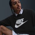 Men's sweatshirt Nike Sportswear Club Graphic Fleece Crew black/white 6