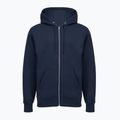 Men's sweatshirt Nike Club Full Zip Hoodie obsidian/obsidian/white 6