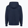Men's sweatshirt Nike Club Full Zip Hoodie obsidian/obsidian/white 7