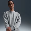 Men's sweatshirt Nike Club Fleece Crew dark grey heather/white 7