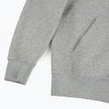 Men's sweatshirt Nike Club Full Zip Hoodie dark grey heather/light smoke grey/white 9