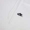 Men's sweatshirt Nike Club Pullover Hoodie white/white/black 9