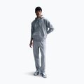 Men's sweatshirt Nike Club Full Zip Hoodie dark grey heather/light smoke grey/white 2