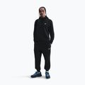 Men's sweatshirt Nike Club Pullover Hoodie black/black/white 2