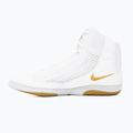 Nike Inflict 4 wrestling shoe white/metallic gold/photon dust/black 2