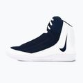 Nike Inflict 4 white/college navy wrestling shoes 2