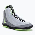 Nike Inflict 4 football wrestling shoes grey/lime blast/anthracite/white