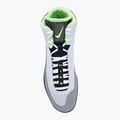 Nike Inflict 4 football wrestling shoes grey/lime blast/anthracite/white 5