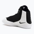 Nike Inflict 4 black/white/wolf grey wrestling shoe 3