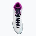 Nike Inflict 4 wrestling shoe white/hyper violet/glacier blue/obsidian 5