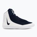Wrestling shoes Nike Inflict 4 white/college navy 2