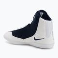 Wrestling shoes Nike Inflict 4 white/college navy 3