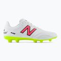 New Balance 442's Academy V2 FG white/lime men's football boots 9