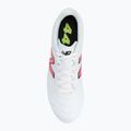 New Balance 442's Academy V2 FG white/lime men's football boots 5