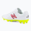 Children's football boots New Balance 442's Academy V2 FG white/green 3