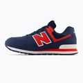 Trainers New Balance Classic 574's V1 navy/red/white 3