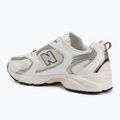 New Balance 530's sea salt/mercury red shoes 3